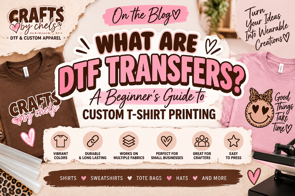 What Are DTF Transfers? A Beginner’s Guide to Custom T-Shirt Printing