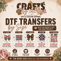 Custom DTF Transfer by Size
