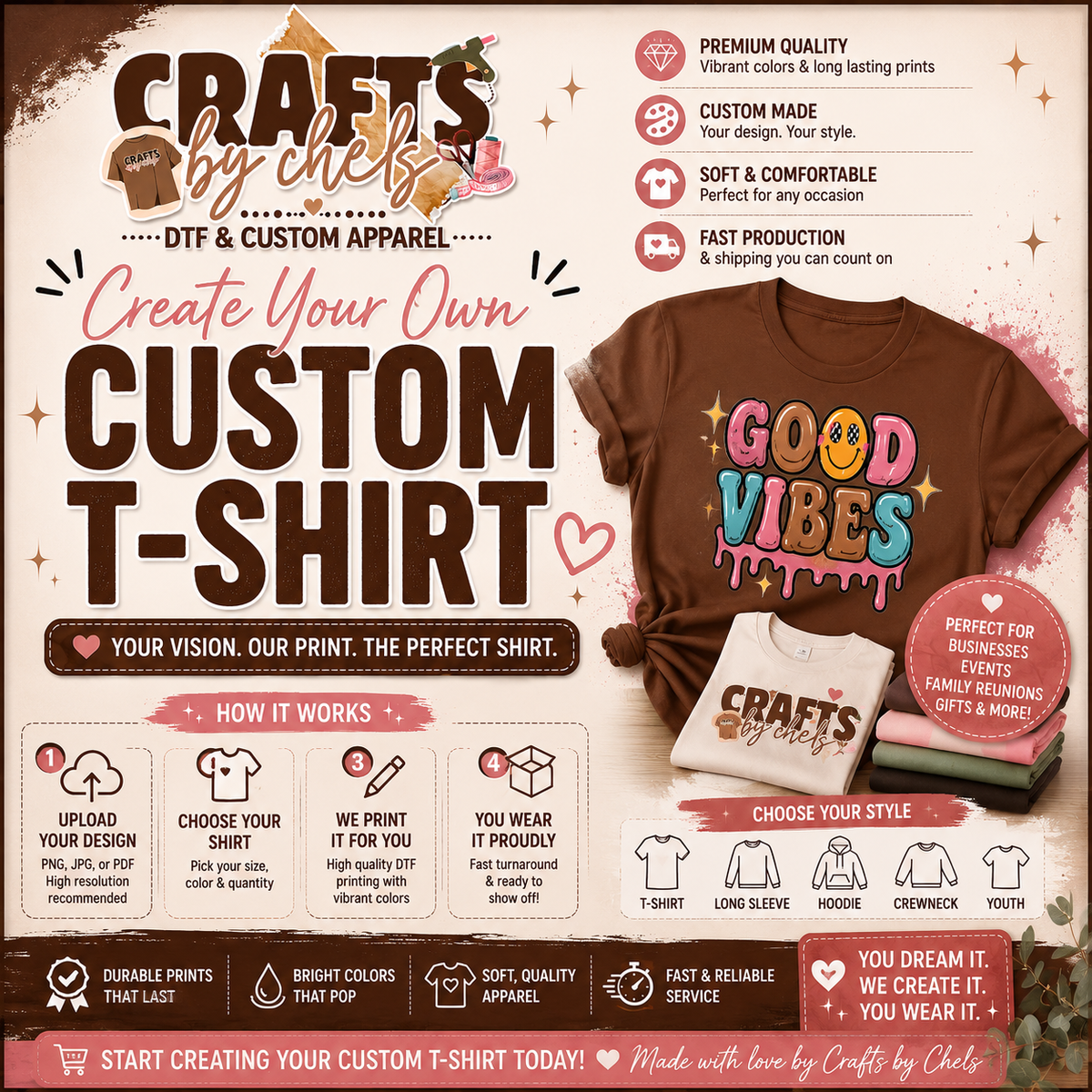 Create Your Own Custom T-Shirt